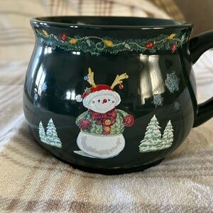 Christmas soup mug